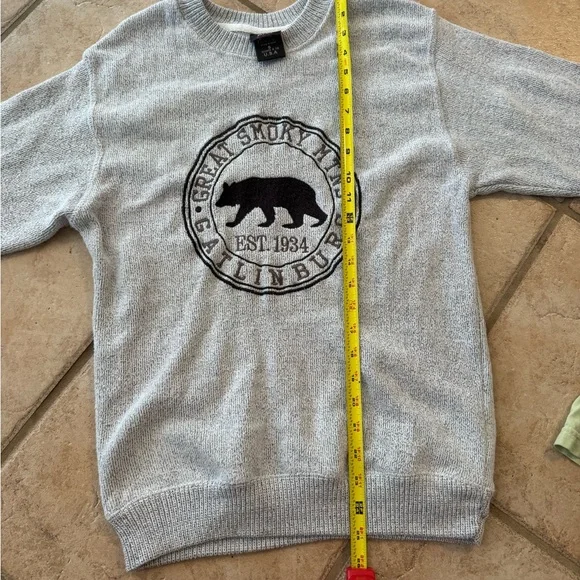 Bundle Great Smoky Mountains S/M Sweatshirt Shirt Bear Gatlinburg Tennesse - Picture 7 of 12